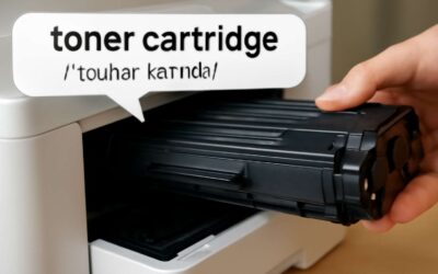 Perfect your toner cartridge pronunciation and impress at work.